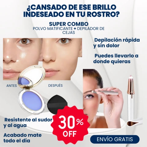 Combo salvavidas: piel fresh + cejas listas