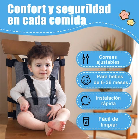 Seguridad para tu bebé en cualquier silla