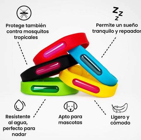 Bronoir™ – Bandas con citronela para mantener alejados los mosquitos