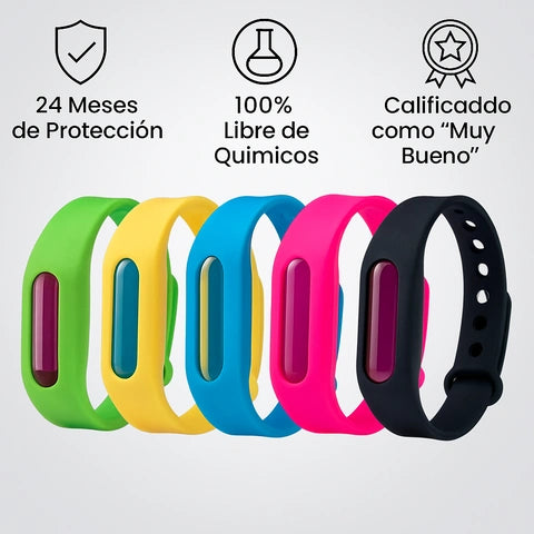 Bronoir™ – Bandas con citronela para mantener alejados los mosquitos