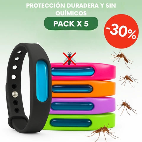Bronoir™ – Bandas con citronela para mantener alejados los mosquitos