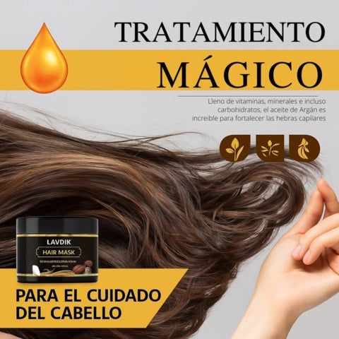 Mascarilla Capilar Restauracion total y Brillo Extremo 300 ml