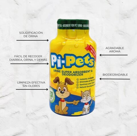 Limpiador de Orina para Mascotas - Polvo Absorbente