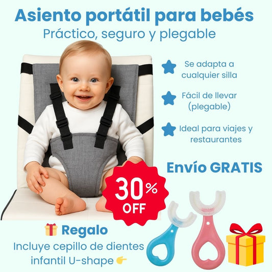 Seguridad para tu bebé en cualquier silla