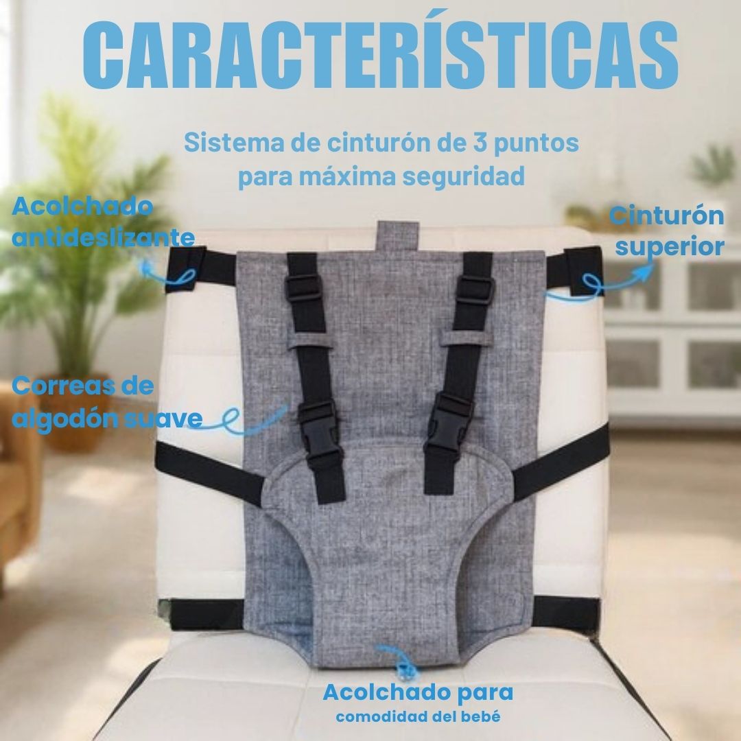 Seguridad para tu bebé en cualquier silla