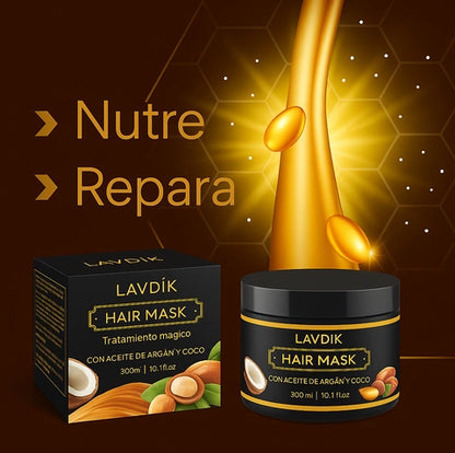 Mascarilla Capilar Restauracion total y Brillo Extremo 300 ml