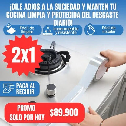 PROTECTOR DE ALUMINIO PARA COCINA