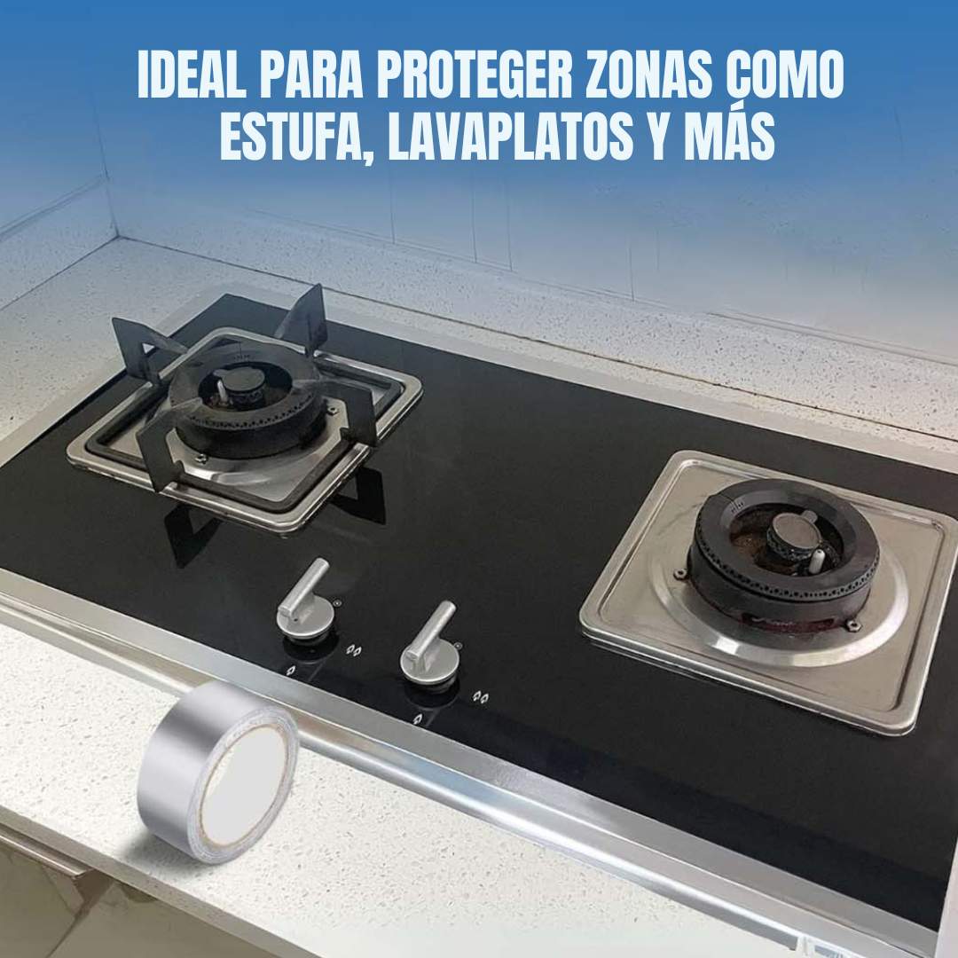 PROTECTOR DE ALUMINIO PARA COCINA