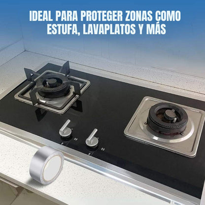 PROTECTOR DE ALUMINIO PARA COCINA