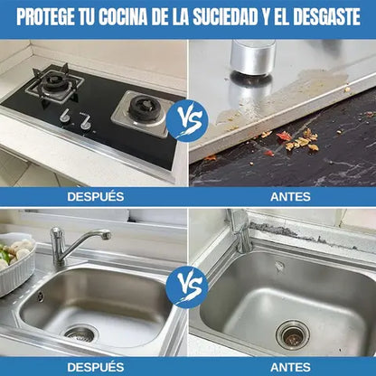 PROTECTOR DE ALUMINIO PARA COCINA