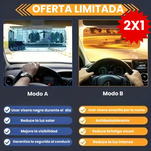 Visera Antireflejo 2 en 1