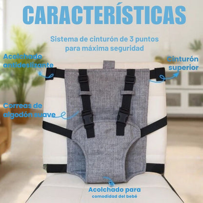 Seguridad para tu bebé en cualquier silla